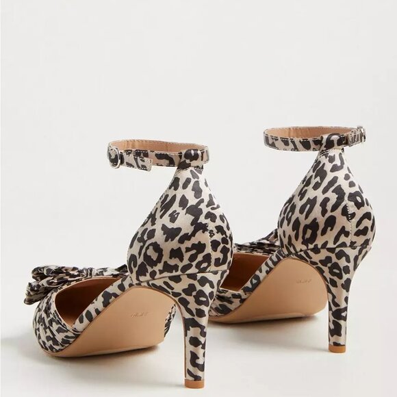 Torrid Pump Shoe - Satin Bow Leopard (WW) - Picture 2 of 9